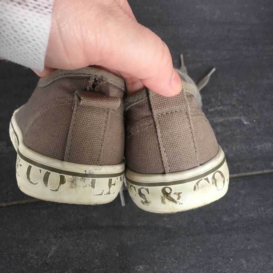 **LEVIS** Canvas Sneaker Gr. 36 Khaki weiß in Klütz