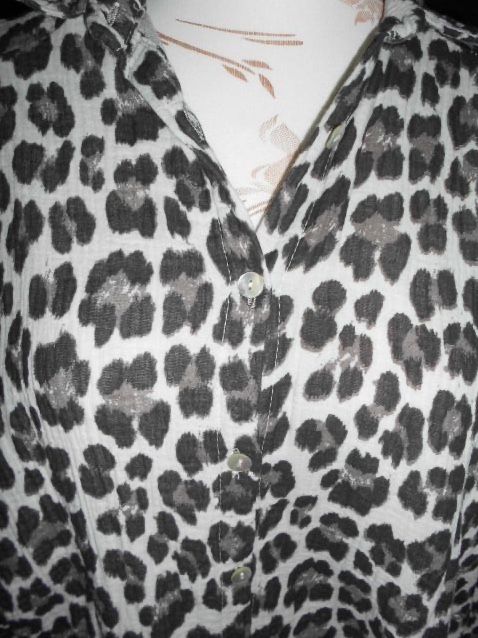 Damen Bluse, Italy, Gr. Xl, Animal Print in Gerstungen