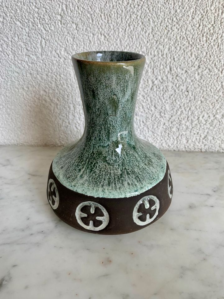 Designer Vase von Frank Keramik Denmark, 60/70er Jahre in Salzgitter