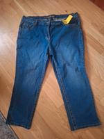Jeans 3/4 lang neu Größe 50 Hessen - Bürstadt Vorschau