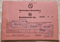 Bahnfahrkarten von 1959 Bln.-Moskau über Brest-Minsk Sachsen - Auerbach (Vogtland) Vorschau