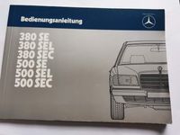 Bedienungsanleitung Mercedes 380 bis 500 SE,SEL und SEC W126 Saarland - Merchweiler Vorschau