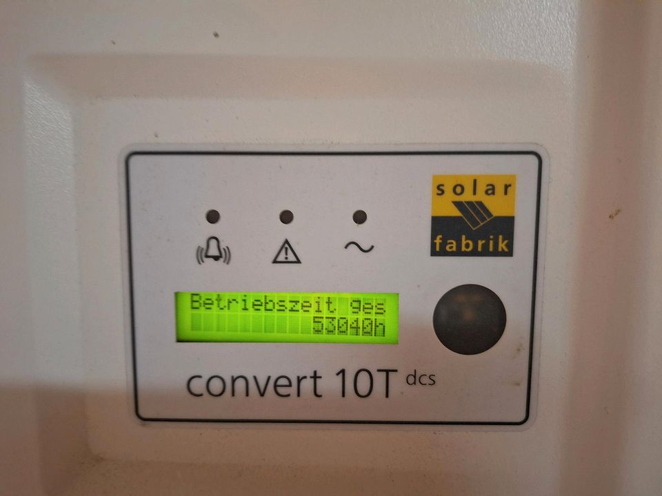 Wechselrichter PV 10kW Convert 10T DCS in Fischbachau