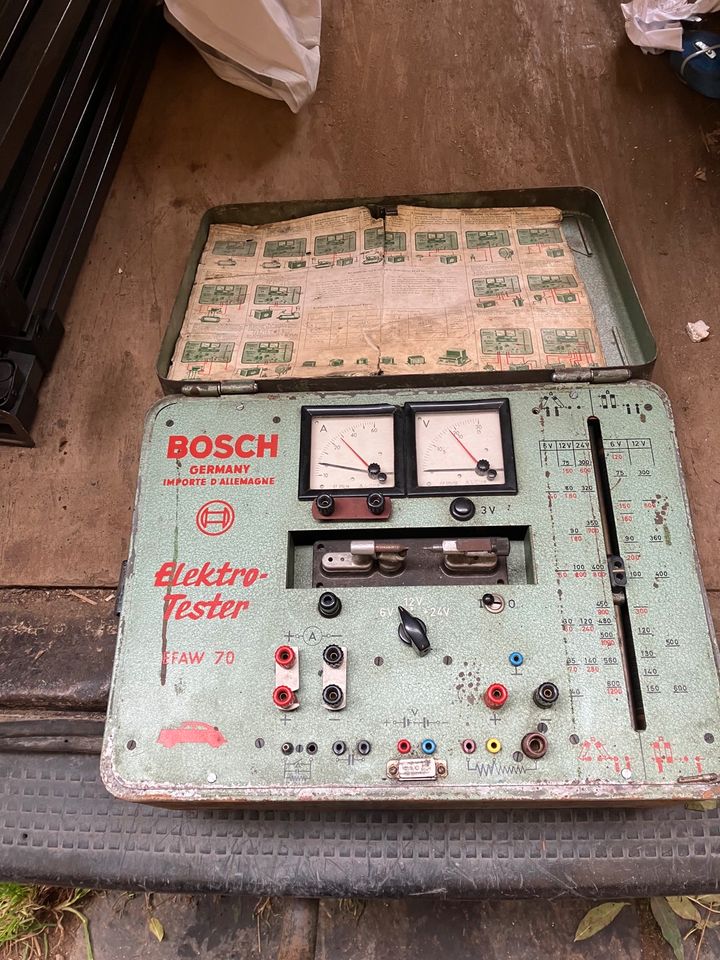 Bosch Efaw 70 elektrotester Oldtimer 50er Jahre in Haverlah