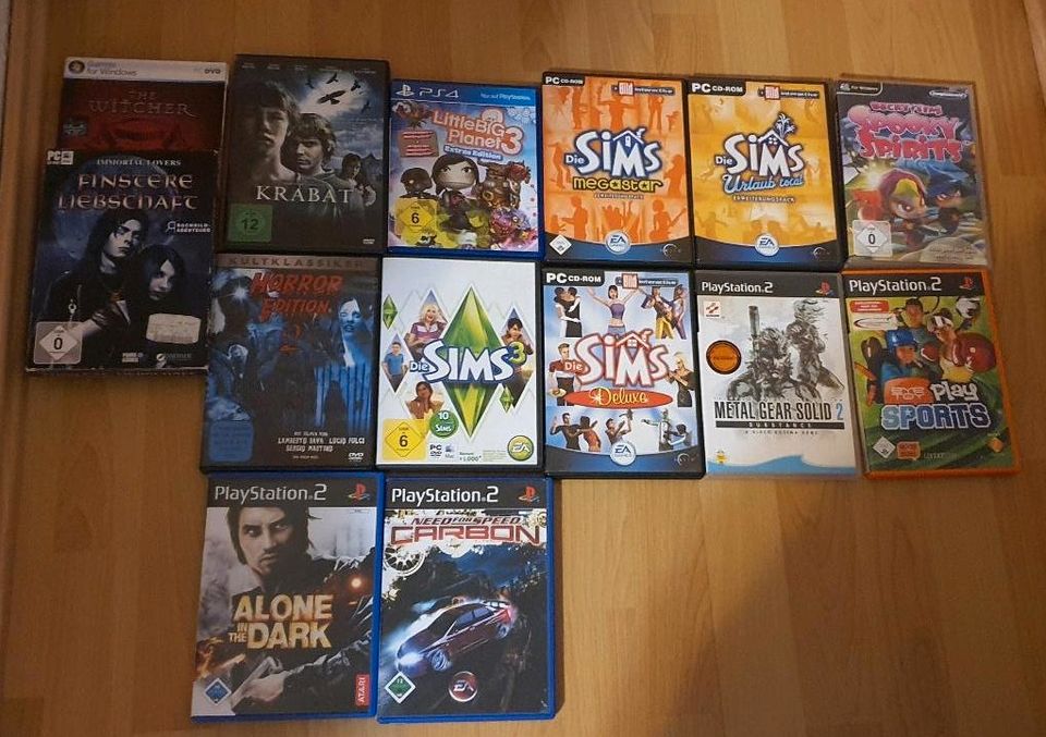 PC,PS1,PS2,PS4,DVD,CD in Recklinghausen