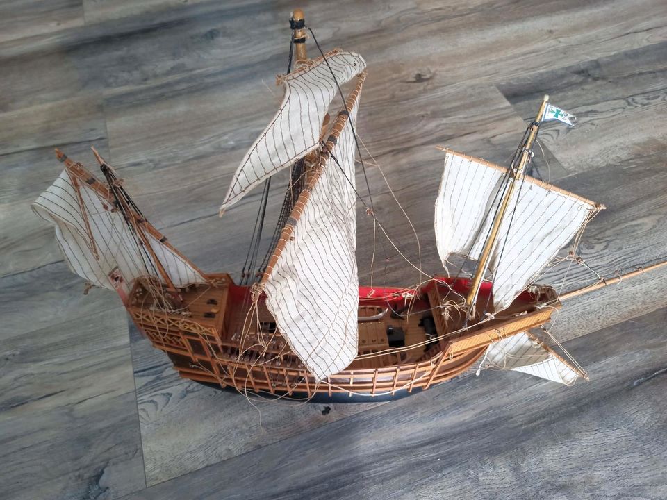 Modell Schiff Santa Maria, Modellbau in Burghaun