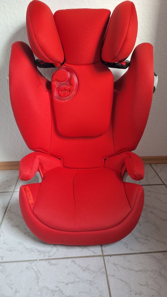 Cybex Solution M-Fix GOLD Kindersitz Rot in Roßdorf