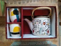 Teekessel Teekanne Design bunt Kunst Tasse Geschenkset Jungle2020 Bochum - Bochum-Süd Vorschau