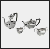 4 Tlg Sterling Silber 925 Teekanne Kaffeekanne Set Antik 1920 2Kg Rheinland-Pfalz - Igel Vorschau