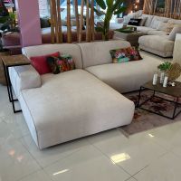 Ecksofa Hugh OE - 280x195 cm - Webstoff Natur Nordrhein-Westfalen - Bocholt Vorschau