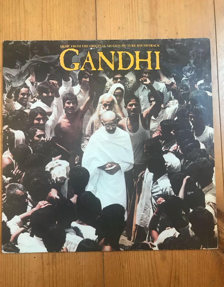 Gandhi OST Vinyl Schallplatte LP Soundtrack Filmmusik Tonspur in Berlin