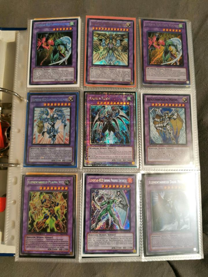 Yugioh HELD-Sammlung Einzelverkauf (Elementarheld, Böse,Maskiert) in Nalbach