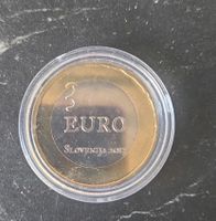 3 Euro Münze Slowenien, 1713 Nordrhein-Westfalen - Niederkrüchten Vorschau