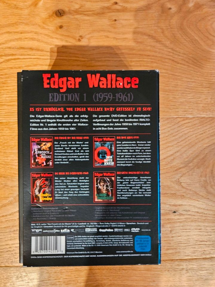 Edgar Wallace Edition 1, 4 DVD in Zusmarshausen