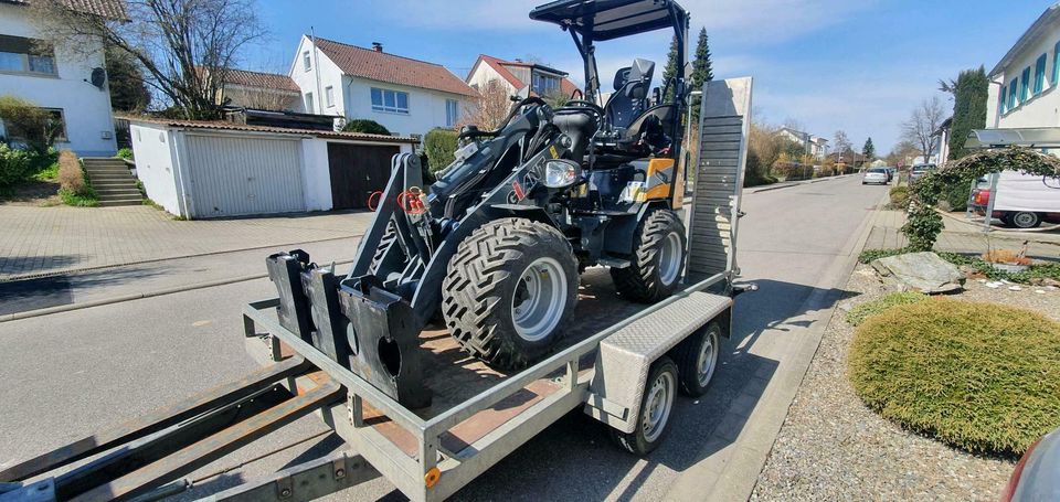 Vermiete Baumaschinen Minibagger Radlader Minilader Dumper Raupen in Aulendorf