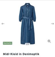 Tchibo Midi Kleid gr 40 denim Jeanskleid Kleid Hamburg-Nord - Hamburg Uhlenhorst Vorschau