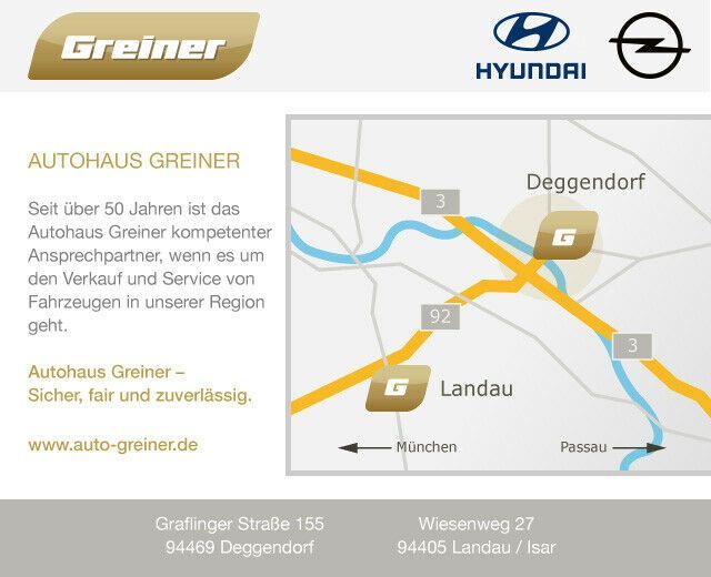 Hyundai i20 1.2 Select KLIMAANLAGE|USB|BORDCOMPUTER in Deggendorf