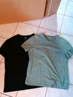 T-Shirts 2 er Pack H&M Größe XL Slim Fit schwarz und grün Hessen - Elz Vorschau