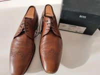 HUGO BOSS Business-Schuhe in elegantem Braun Größe 10 / 44 Düsseldorf - Oberkassel Vorschau