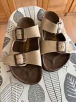 Sandalen beige Größe 37 neu ✅ Hessen - Limburg Vorschau