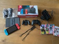 Nintendo Switch, Controller inkl. 4 Spiele und orig. Verpackung Nordrhein-Westfalen - Schwelm Vorschau