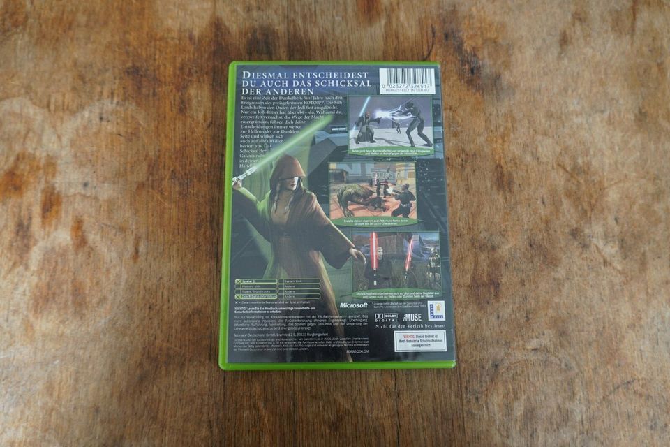 Xbox Spiel Star Wars Knights of the Old Republic 2 The Sith Lords in Aachen