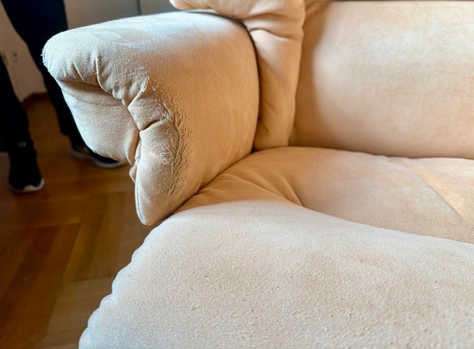 Stressless Sessel Fernseh- Relaxsessel  Alcantara beige creme in Wehrheim