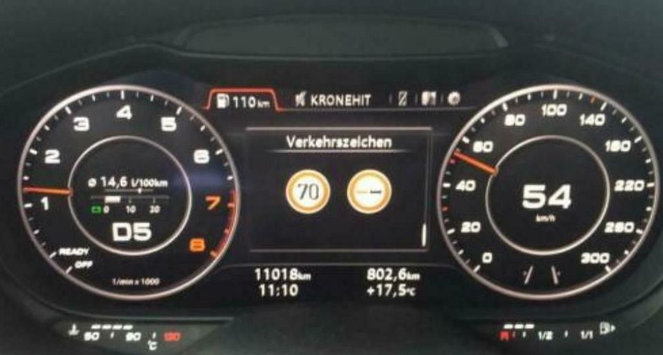 Audi A4 A6 A7 VZE Verkehrszeichenerkennung Kamerabasiert Golf 7 in Erlenbach