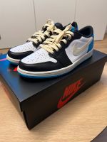 Jordan 1 Low Powder Blue Costum Travis Gr. 44 Baden-Württemberg - Altbach Vorschau