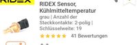 Kühlmitteltemperatur Sensor Ridex Baden-Württemberg - Stutensee Vorschau