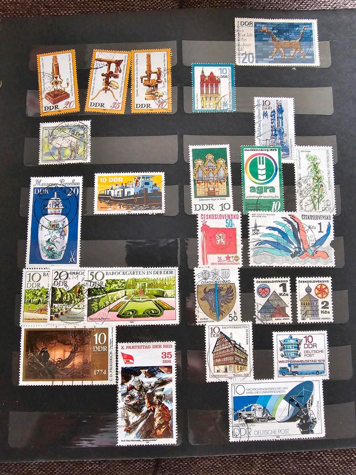 Seltene Briefmarkensammlung in Zossen-Waldstadt