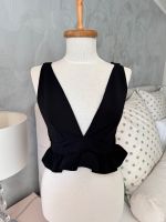 River Island crop top schwarz V Ausschnitt XS S 34 36 neu München - Pasing-Obermenzing Vorschau