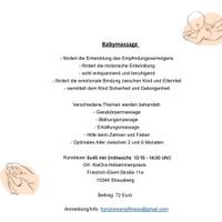 Babymassage Kurs Strausberg Brandenburg - Strausberg Vorschau