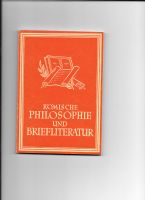 Römische Philosophie u. Briefliteratur Aus Ciceros phil.Schriften Lindenthal - Köln Sülz Vorschau