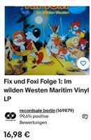 Vinyl Fix und Foxi im wilden Westen Hörspiel Kinder LP Hörbuch Hessen - Ranstadt Vorschau