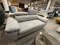 2-Sitzer Sofa Couch hellgrau 195 cm breite Nordrhein-Westfalen - Blomberg Vorschau