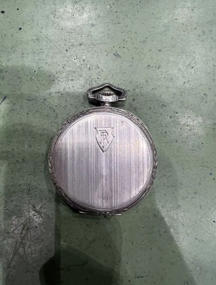 Antike Ancre Lanco 15 Rubis Taschenuhr Silber. Defekt in Köln