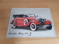 Blechschild Mercedes Benz 500 K 1936 München - Au-Haidhausen Vorschau