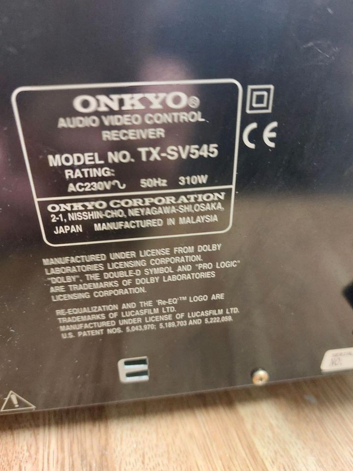 Onkyo Anlage in Neustadt am Rübenberge