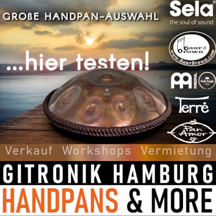 HANDPAN WORKSHOP Termine 2024 | Handpans & More Hamburg in Hamburg