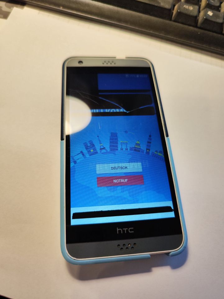 HTC Desire 630 Dual Sim !Displayschaden! in Letschin