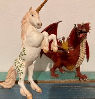 Schleich Einhorn Bayala 70421 & Drache Eldrador 70512 wie neu Niedersachsen - Warpe Vorschau