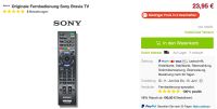 Originale Sony Bravia TV Fernbedienung Düsseldorf - Unterbach Vorschau