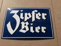 Schönes Emailschild Zipfer Bier Bayern - Landshut Vorschau