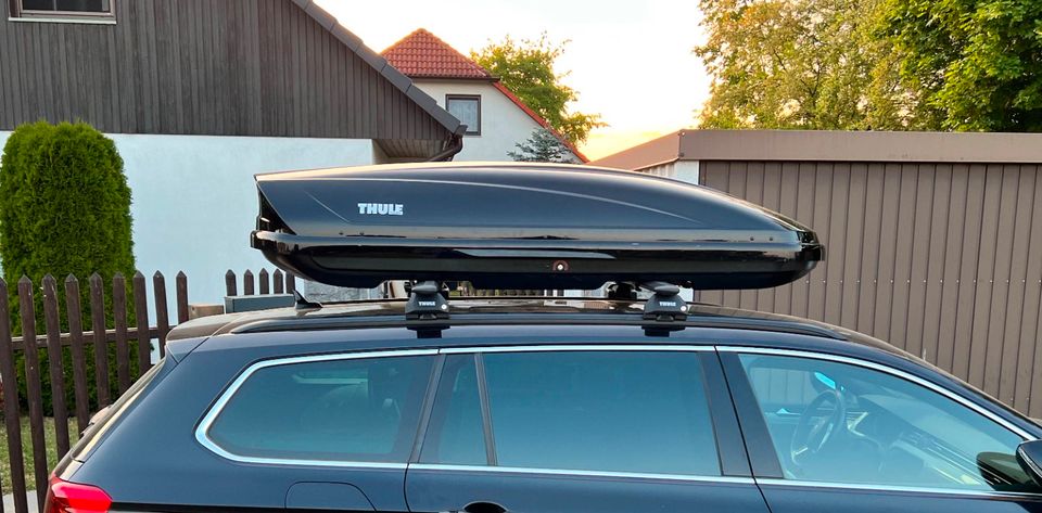 Thule Dachbox Vermietung - Trip XL 460l - Ski in Neundorf 