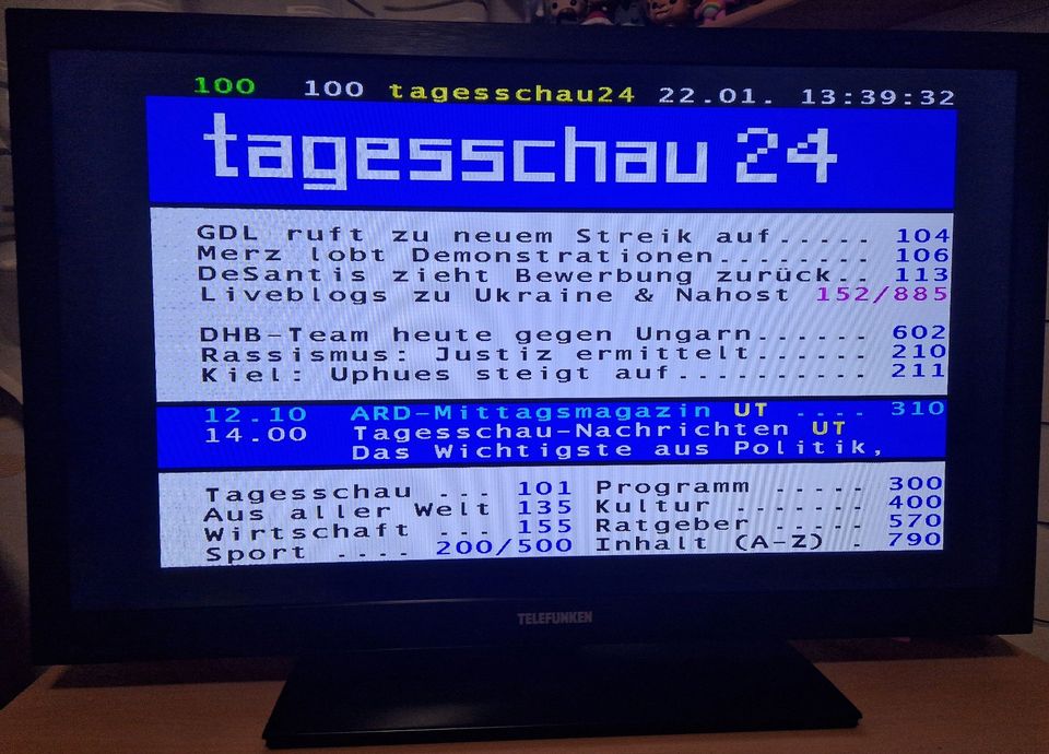 Telefunken Fernseher 42 Zoll DVB-CTS2 in Albstadt