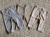 Vertbaudet Set aus 3 Baby Leggings Hosen Kirschen Gr. 74 Bayern - Bamberg Vorschau