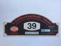 Oldtimer Rallye Schild Berlin - Steglitz Vorschau