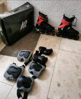 Herren Inlineskates mit Zubehör K2 Fit 80 Pro Größe 44 Hessen - Fernwald Vorschau