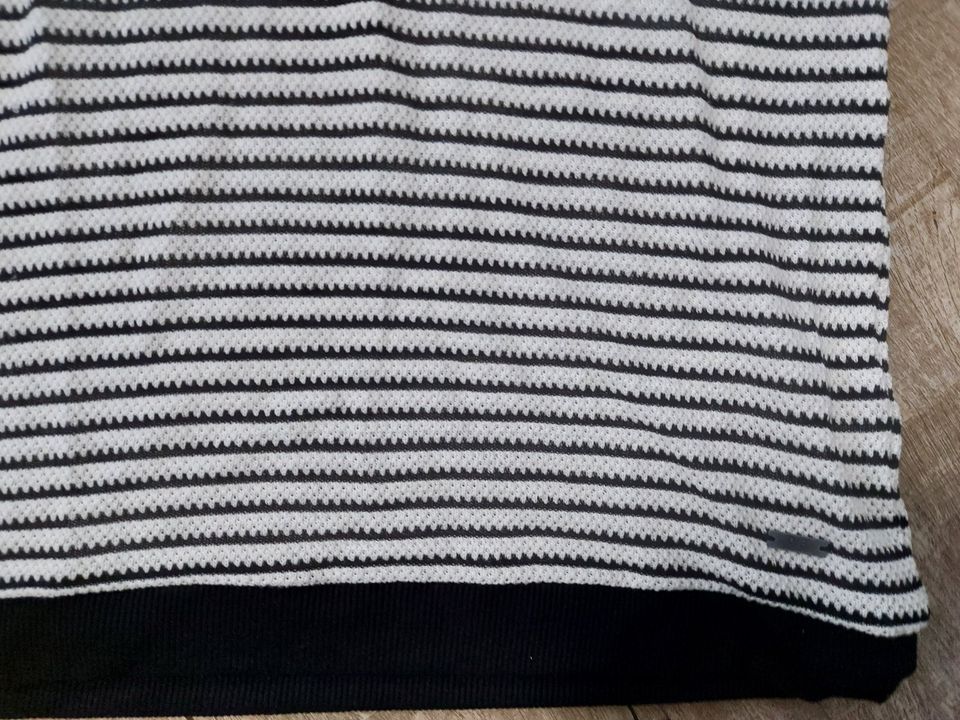 Fein-Strickpullover, Q/S, beige/schwarz, Gr. XL - Top Zustand! in Mönchweiler